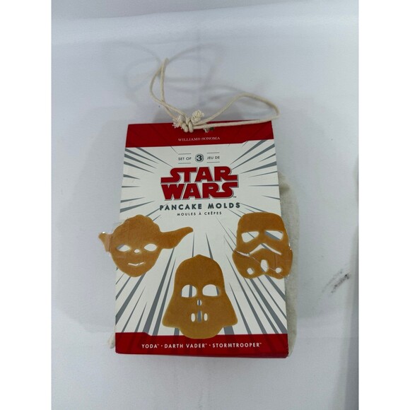 Williams Sonoma Star Wars Pancake Molds Set of 3 NEW - Picture 1 of 3